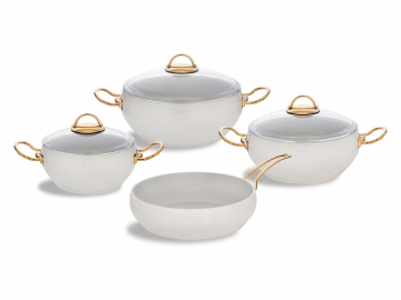 GRANITE COOKWARE SET 7 PCS.