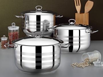 JUMBO TENCERE SET - 6 PARÇA
