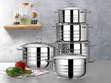 GALAXY TENCERE SET - 10 PARÇA