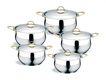 QUEEN COOKWARE SET 10 PCS.