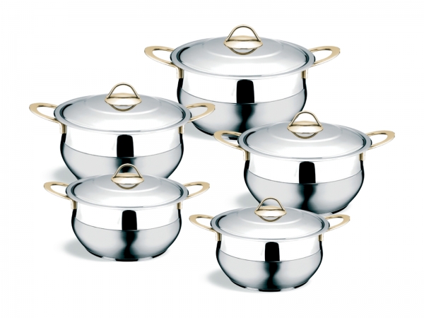 QUEEN COOKWARE SET 10 PCS.