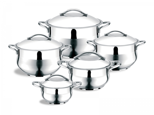 PRIME COOKWARE SET 10 PCS. (BELLY SHAPE)