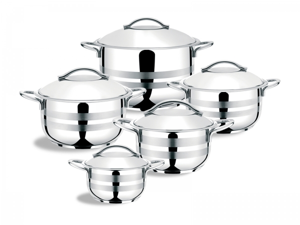 PRIME COOKWARE SET 10 PCS. (HELVANE SHAPE)