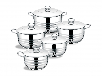 TREND LINE COOKWARE SET 10 PCS.