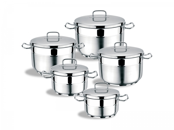 EUROPEAN LUX LINE COOKWARE SET 10 PCS.