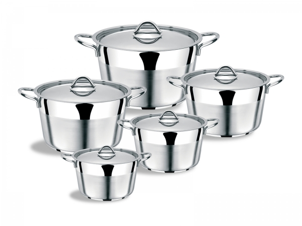 NOVA PYRAMID COOKWARE SET 10 PCS.