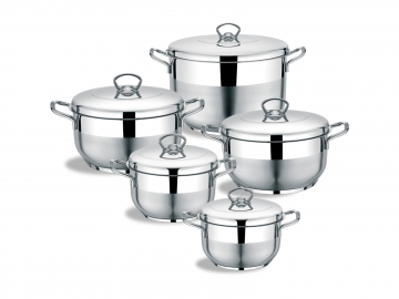 KITCHENART COOKWARE SET 10 PCS.