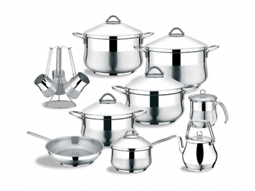 LUX FAVORITE COOKWARE SET 19 PCS.